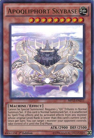Apoqliphort Skybase (MP15-EN211) [2015 Mega-Tins Mega Pack]