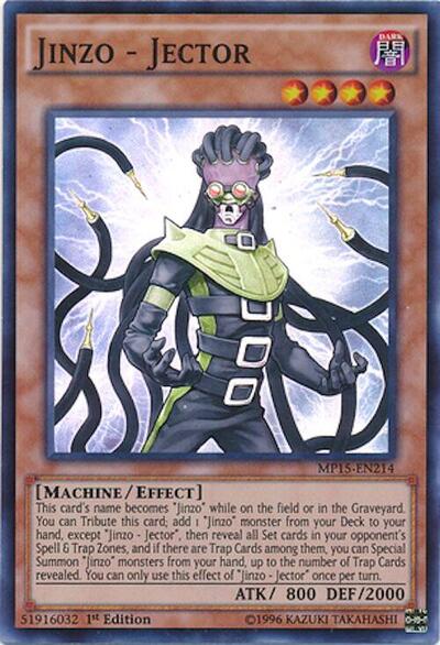 Jinzo - Jector (MP15-EN214) [2015 Mega-Tins Mega Pack]