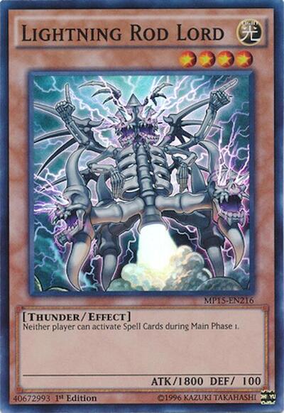 Lightning Rod Lord (MP15-EN216) [2015 Mega-Tins Mega Pack]