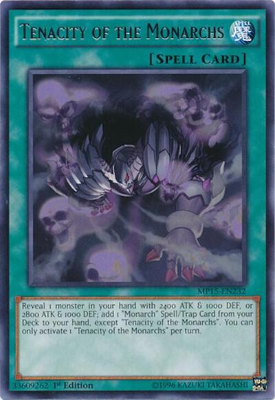 Tenacity of the Monarchs (MP15-EN232) [2015 Mega-Tins Mega Pack]