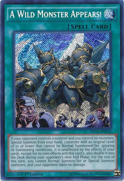 A Wild Monster Appears! (MP15-EN234) [2015 Mega-Tins Mega Pack]