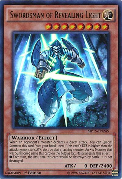 Swordsman of Revealing Light (MP15-EN245) [2015 Mega-Tins Mega Pack]