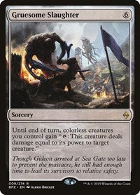 Gruesome Slaughter (9) [Battle for Zendikar]