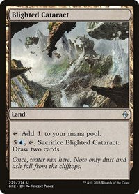 Blighted Cataract (229) [Battle for Zendikar]