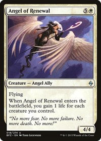 Angel of Renewal (18) [Battle for Zendikar]
