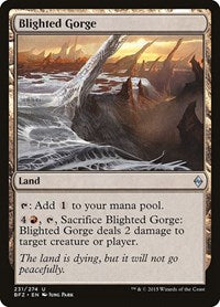 Blighted Gorge (231) [Battle for Zendikar]