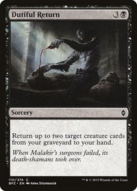 Dutiful Return (110) [Battle for Zendikar]