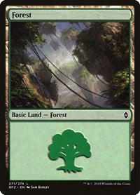 Forest (271) (271) [Battle for Zendikar]