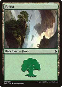 Forest (272) (272) [Battle for Zendikar]