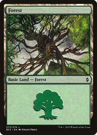 Forest (273) (273) [Battle for Zendikar]
