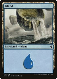Island (258) (258) [Battle for Zendikar]
