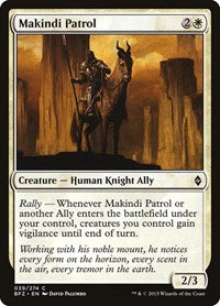 Makindi Patrol (39) [Battle for Zendikar]