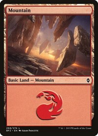 Mountain (268) (268) [Battle for Zendikar]