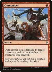Outnumber (150) [Battle for Zendikar]