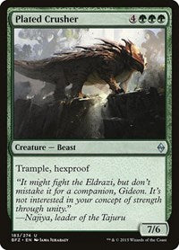 Plated Crusher (183) [Battle for Zendikar]