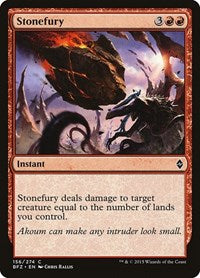 Stonefury (156) [Battle for Zendikar]