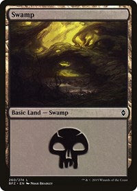 Swamp (260) (260) [Battle for Zendikar]