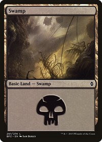 Swamp (261) (261) [Battle for Zendikar]