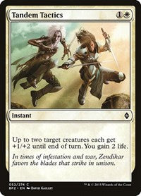Tandem Tactics (52) [Battle for Zendikar]