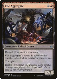 Vile Aggregate (137) [Battle for Zendikar]