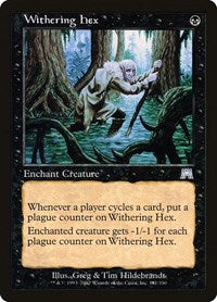 Withering Hex (181) [Onslaught]