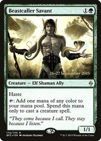 Beastcaller Savant (170) [Prerelease Cards]
