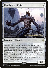 Conduit of Ruin (4) [Prerelease Cards]