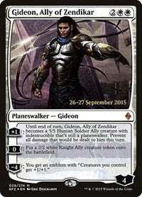 Gideon, Ally of Zendikar (29) [Prerelease Cards]