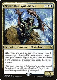 Noyan Dar, Roil Shaper (216) [Prerelease Cards]