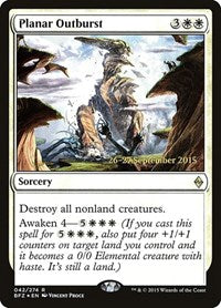 Planar Outburst (42) [Prerelease Cards]