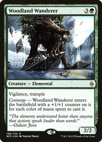 Woodland Wanderer (198) [Prerelease Cards]