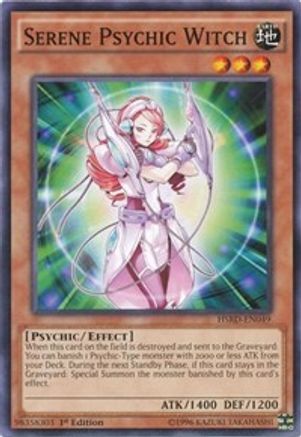 Serene Psychic Witch (HSRD-EN049) - High-Speed Riders 1st Edition