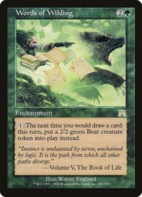 Words of Wilding (305) [Onslaught]