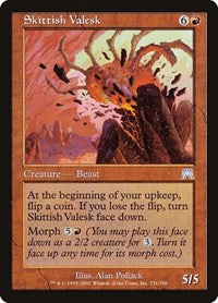 Skittish Valesk (231) [Onslaught]
