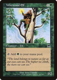 Wirewood Elf (301) [Onslaught]