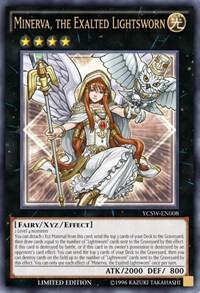 Minerva, the Exalted Lightsworn (Ultra Rare) (YCSW-EN008) [Yu-Gi-Oh! Championship Series Prize Cards]