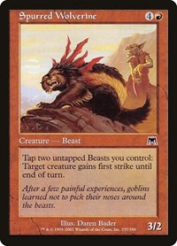Spurred Wolverine (237) [Onslaught]
