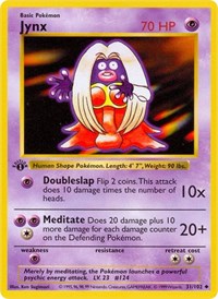 Jynx (031/102) [Base Set (Shadowless)]