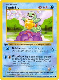 Squirtle (063/102) [Base Set (Shadowless)]