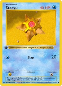 Staryu (065/102) [Base Set (Shadowless)]