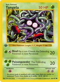 Tangela (066/102) [Base Set (Shadowless)]