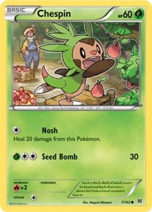 Chespin (7) (7/162) [XY - BREAKthrough]