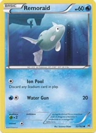 Remoraid (32) 032/162  - Reverse Holofoil XY  BREAKthrough - Common