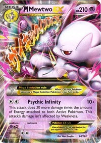 M Mewtwo EX (64) (64/162) [XY - BREAKthrough]