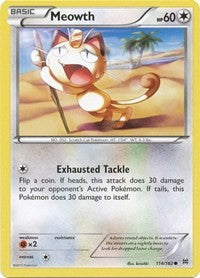Meowth (114/162) [XY - BREAKthrough]