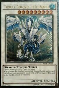Trishula, Dragon of the Ice Barrier (UTR) (AP08-EN001) [Astral Pack 8]