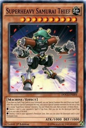 Superheavy Samurai Thief (DOCS-EN004) - Dimension of Chaos Unlimited