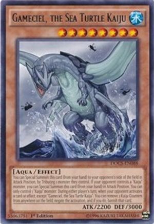 Gameciel, the Sea Turtle Kaiju (DOCS-EN088) - Dimension of Chaos Unlimited