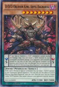 D/D/D Oblivion King Abyss Ragnarok (DOCS-EN099) [Dimension of Chaos]