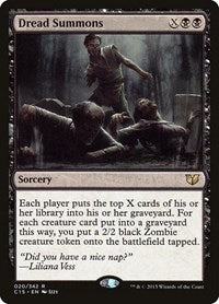 Dread Summons (20) [Commander 2015]